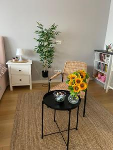 Posezení v ubytování Manhattan studio A blok