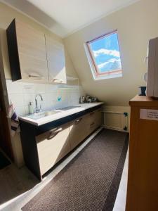 Kuchyňa alebo kuchynka v ubytovaní Apartamenty Złota Palma