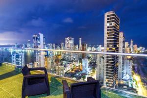 Nespecifikovaný výhled na destinaci Cartagena nebo výhled na město při pohledu z hotelu