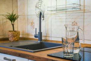 Kuchyň nebo kuchyňský kout v ubytování Apartments Odrina + 37 fotografií