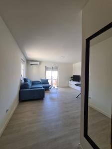 Posteľ alebo postele v izbe v ubytovaní Blue sky apartment