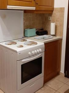 Kuchyň nebo kuchyňský kout v ubytování Guest House in the heart of Areopolis