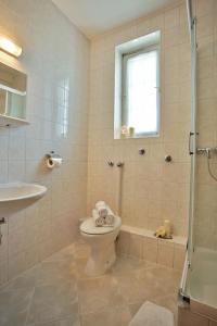 Koupelna v ubytování Hotel Rittinger
