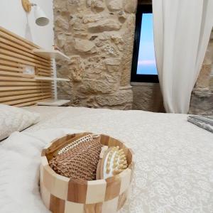 Ένα ή περισσότερα κρεβάτια σε δωμάτιο στο Casa Elvira, terraza con fabulosas vistas