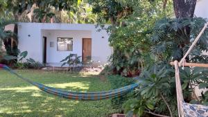 A garden outside Casa de Mia