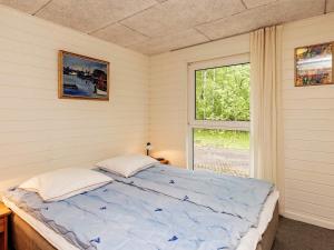 Krevet ili kreveti u jedinici u okviru objekta Holiday home Læsø LIII