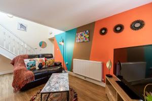 אזור ישיבה ב-Jesouth Mezzanine Suite - Comfy Homey Pleasant City Centre Wifi