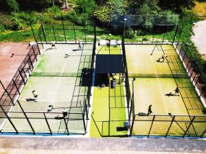 Tennistä tai squashia majoituspaikan Hotel Waltikka alueella tai lähistöllä