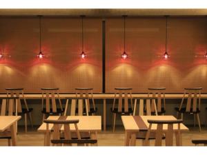 Un restaurante u otro lugar para comer en KusatsuOnsen AeruyadoTakamatsu