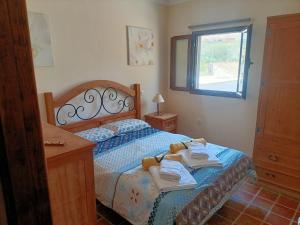 Postel nebo postele na pokoji v ubytování Casa Hoya Grande + 37 fotografií