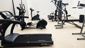 Fitnes oz. oprema za telovadbo v nastanitvi Terminal Inn By Edar City -C Ring Road