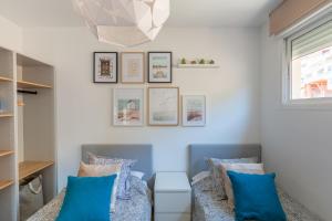 Posezení v ubytování Apartamento Catania en Aguadulce con vistas al mar