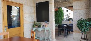 Patio nebo venkovní prostory v ubytování Pensión Ponte das Febres