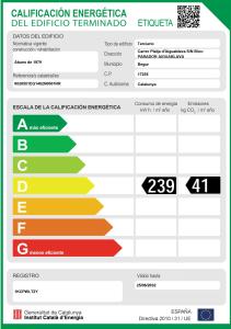 Certifikát, hodnocení, plakát nebo jiný dokument vystavený v ubytování Parador de Aiguablava