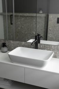 Kúpeľňa v ubytovaní Apartamenty Rodzinne Zdrojowe