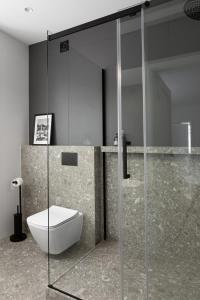 Kúpeľňa v ubytovaní Apartamenty Rodzinne Zdrojowe