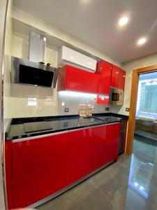 Kuchnia lub aneks kuchenny w obiekcie Grand Plaza Vega