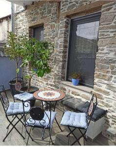 Patio nebo venkovní prostory v ubytování Theokleia_guest house