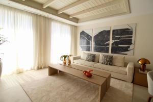 Casona Seis Lunas Apartment的休息区