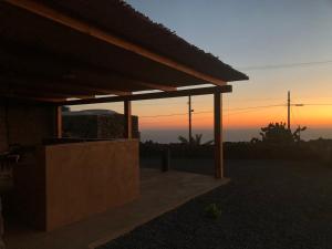 The sunrise or sunset as seen from A villát or nearby