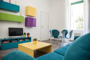 Ruang duduk di Domina Trastevere Apartment 3 - Roma