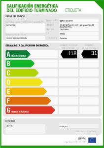 Un certificat, premiu, logo sau alt document afișat la Parador de Las Cañadas del Teide