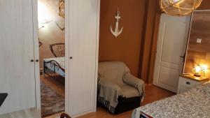 Postel nebo postele na pokoji v ubytování Haven Katherina