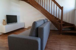 TV a/nebo společenská místnost v ubytování Le Meraviglie del Conero