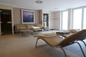 Posezení v ubytování Haus Meeresblick - Ferienwohnung Auszeit (Ref. 136764)