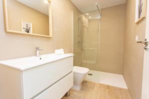 Kúpeľňa v ubytovaní Denia apartment Marina