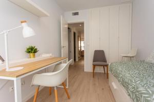 Posteľ alebo postele v izbe v ubytovaní Denia apartment Marina