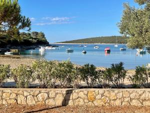 a body of water with boats in it at Artatore24 - Modern and stylish Apartments in Mali Lošinj