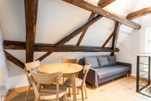 Posezení v ubytování Apartmány VOLF - Boží Dar