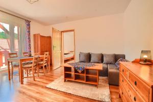 Posezení v ubytování Apartamenty Soszów