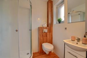 Koupelna v ubytování Apartamenty Soszów + 37 fotografií