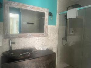 A bathroom at Habitaciones Sajorami Beach