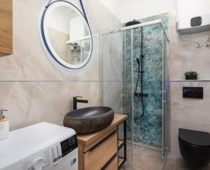 Kúpeľňa v ubytovaní Luxury apartment with patio in the heart of Split + 37 fotografií