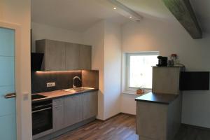 Η κουζίνα ή μικρή κουζίνα στο Top-Apartment Pfarrwerfen