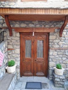Exteriér alebo vchod do ubytovania Arka Metsovo