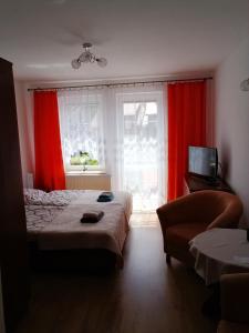 Postel nebo postele na pokoji v ubytování Pasja