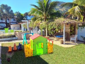 Um jardim em Pousada Daleste
