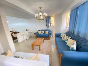 Χώρος καθιστικού στο Dr Adorable Y Comfortable Apt para Su Disfrute