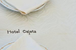 Postel nebo postele na pokoji v ubytování Hotel Cajeta