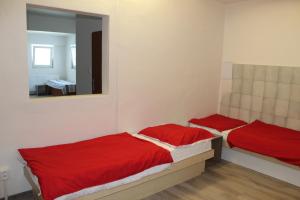 Posteľ alebo postele v izbe v ubytovaní Dusan Apartments