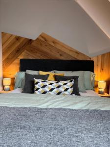 Postel nebo postele na pokoji v ubytování Apartment Alaska