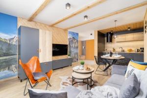 Kuchyňa alebo kuchynka v ubytovaní Premium Apartments Salwatoriańska Mountain View Zakopane by Renters Prestige