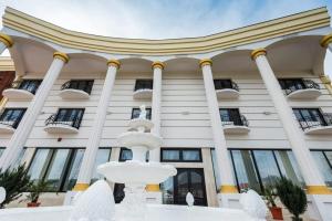 Balkón nebo terasa v ubytování Grand Hotel Baroc