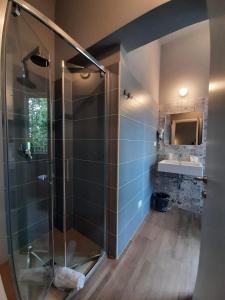 Ванная комната в Hotel Alabama by ALEhotels