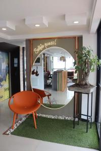 Prostor za sedenje u objektu Apartahotel Millennials