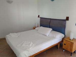 Postel nebo postele na pokoji v ubytování Casetta Malvasia